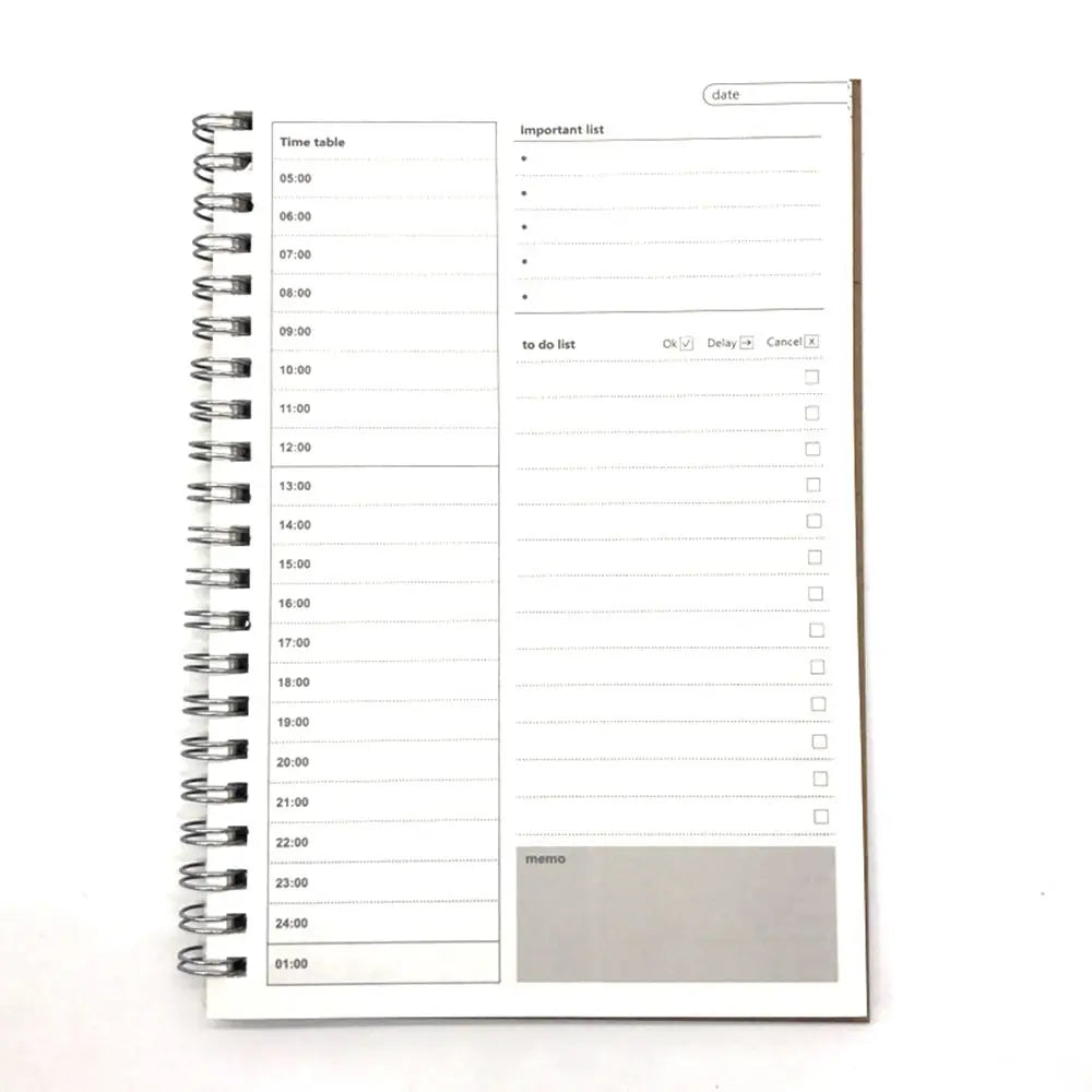 All-in-One Planner – Daily Weekly Monthly Productivity Journal