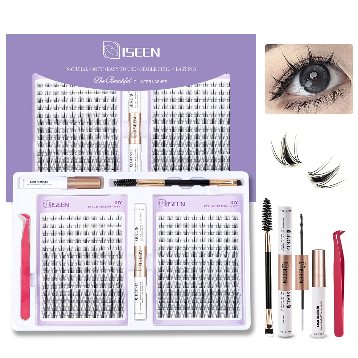 LuxeGlow DIY Lash Extension Kit