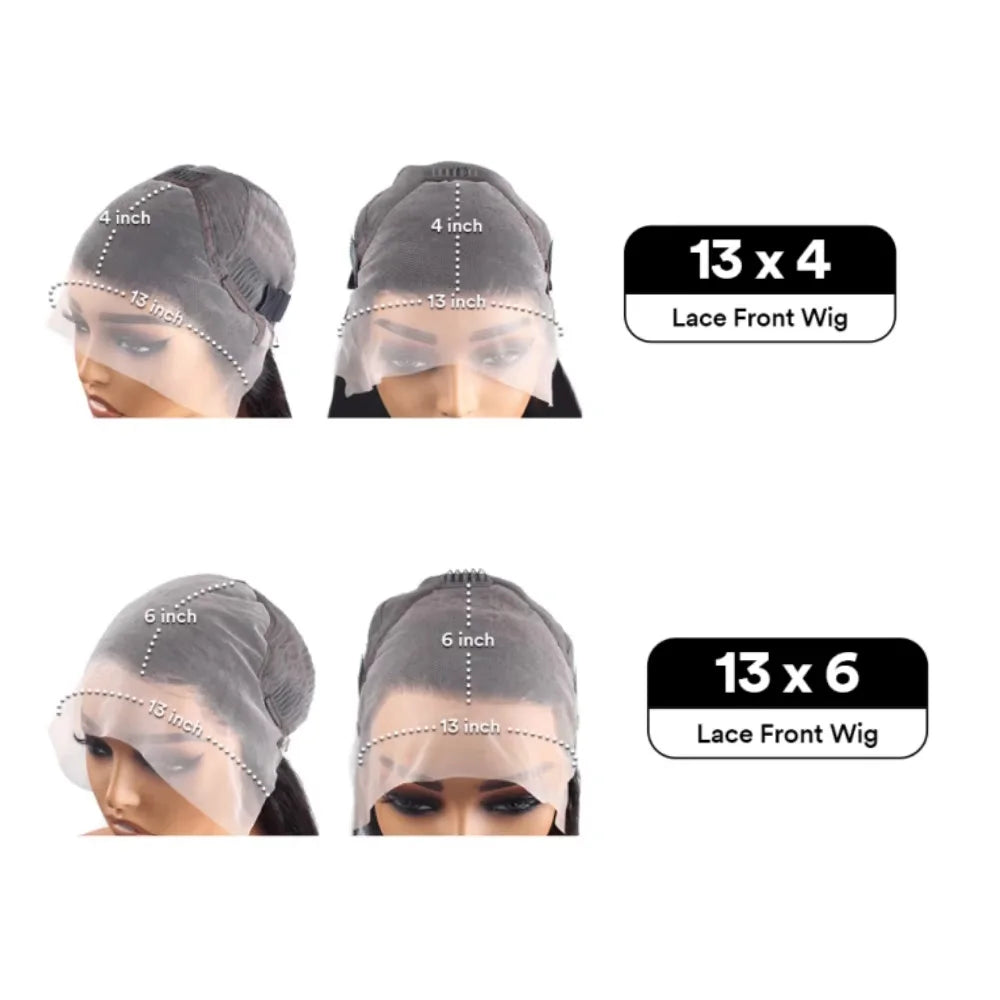 350 Ginger Copper Red Body Wave 13x4 Lace Front Human Hair Wigs for Women 16-38 Inch Pre Plucked HD Lace Frontal Wig Cut-Free Free Part Human Hair Wigs Need Glue Install Ear to Ear Frontal Wigs Long Wavy Virgin Re