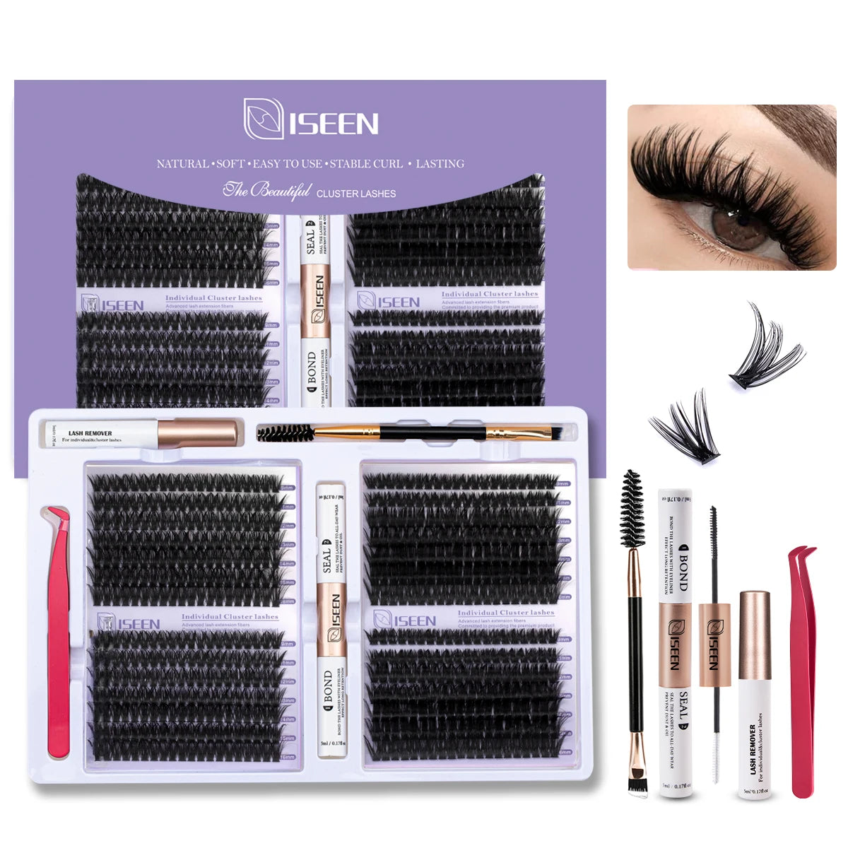 LuxeGlow DIY Lash Extension Kit