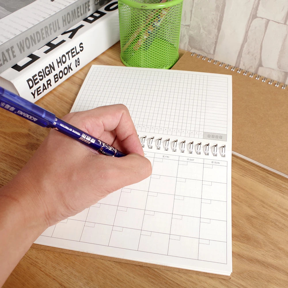 All-in-One Planner – Daily Weekly Monthly Productivity Journal