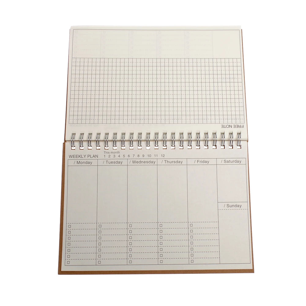 All-in-One Planner – Daily Weekly Monthly Productivity Journal