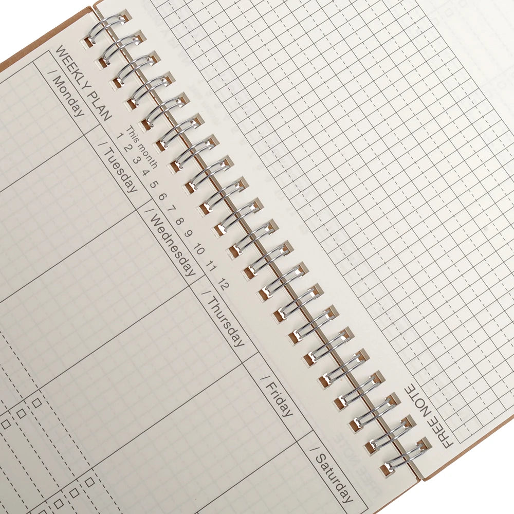 All-in-One Planner – Daily Weekly Monthly Productivity Journal