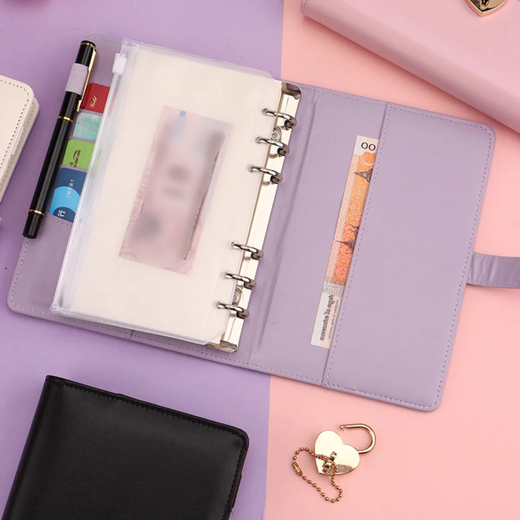 A5 Love Lock Diary Set | Password Notebook + Bags + Stickers