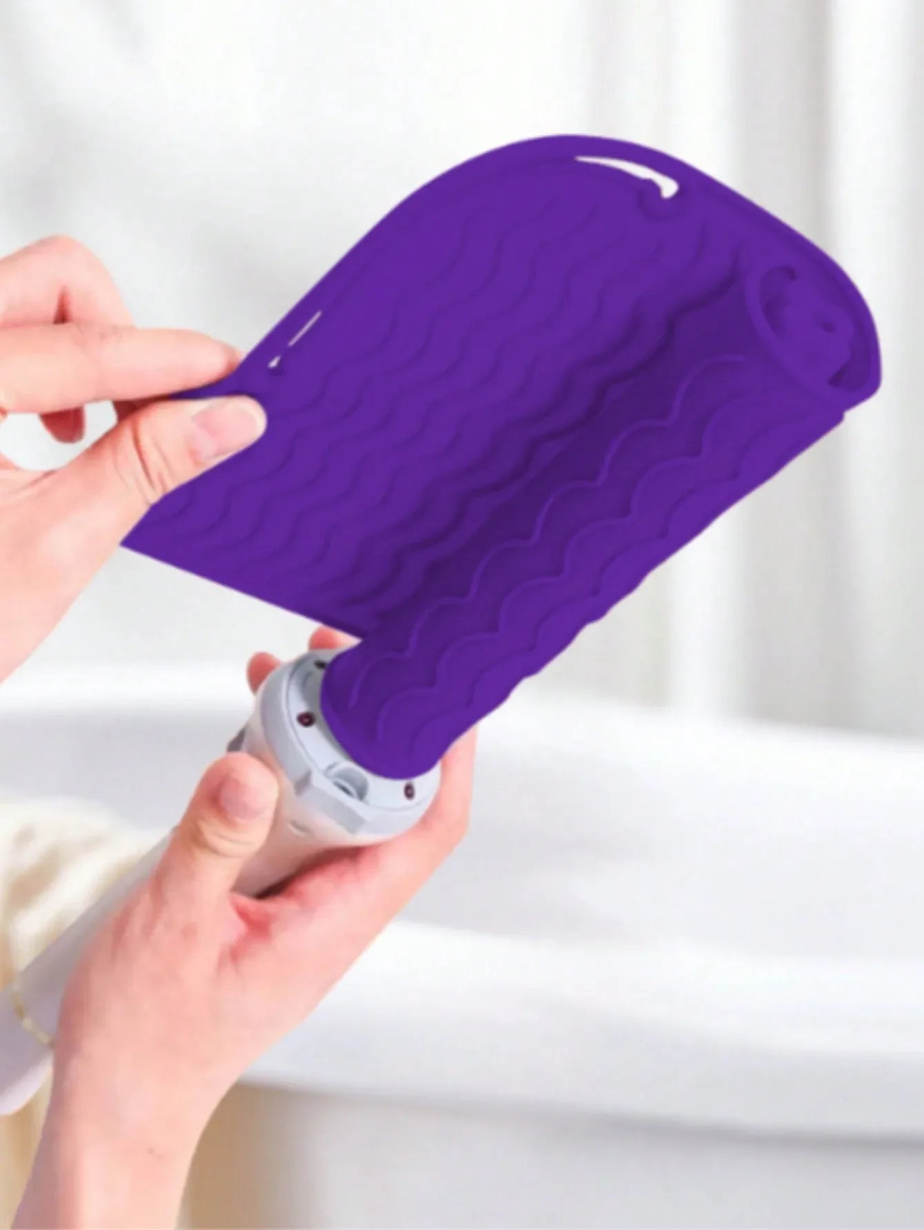 Portable Silicone Heat Resistant Mat for Curling & Flat Irons