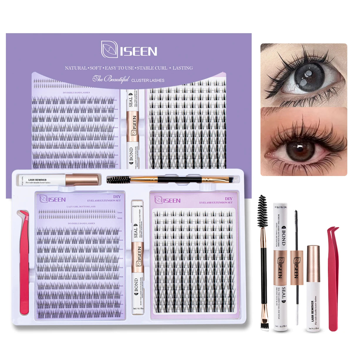 LuxeGlow DIY Lash Extension Kit
