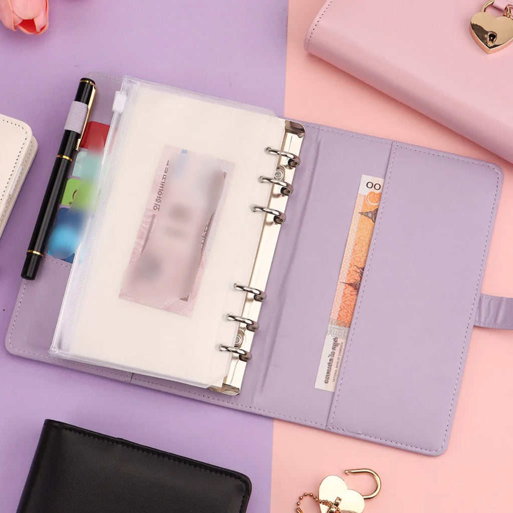 A5 Love Lock Diary Set | Password Notebook + Bags + Stickers
