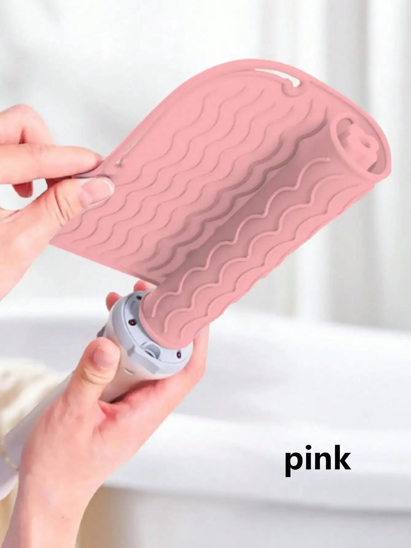 Portable Silicone Heat Resistant Mat for Curling & Flat Irons