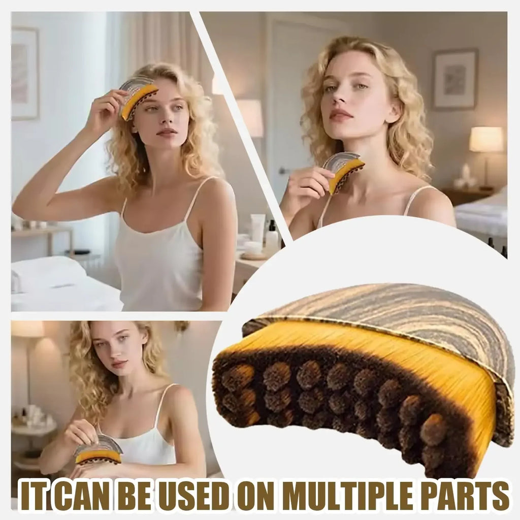Lymphatic Face Sculpting Brush – Jawline & Chin Contour Massager