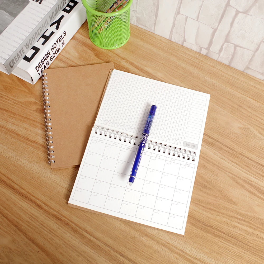 All-in-One Planner – Daily Weekly Monthly Productivity Journal